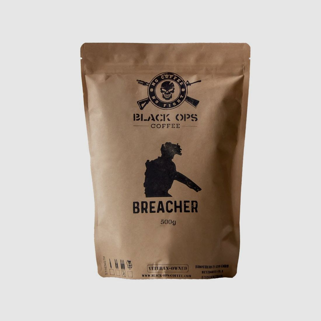 BLACK OPS COFFEE Breacher Röstkaffee 500g