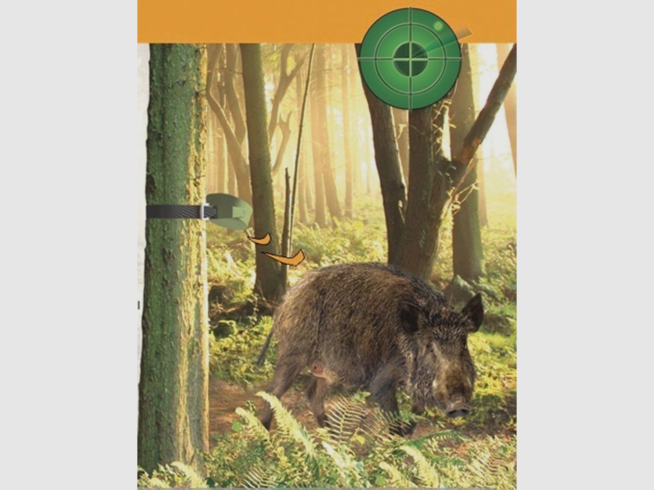 Wildmelder-Set Jagdalarm, 1 Empfänger und 2 Sensoren mit Vibrationsfunktion für die Jagd, Drückjagd und Haussicherheit, Bewegungsmelder, Bild 3 von 3