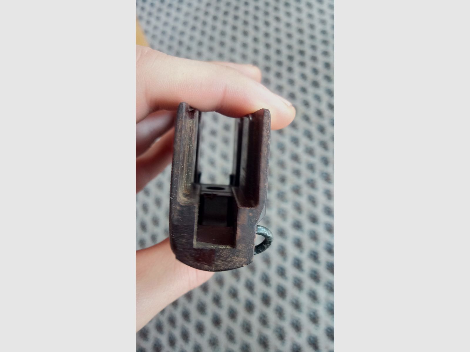 Grip shell for 9x18 Makarov PM finest Soviet Bakelite