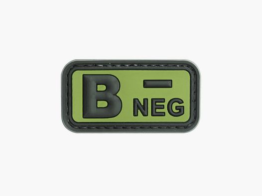Blutgruppen Patch B - Negativ
