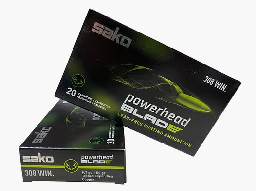 Sako Büchsenmunition Kal. .308 Win Power Blade 150 gr