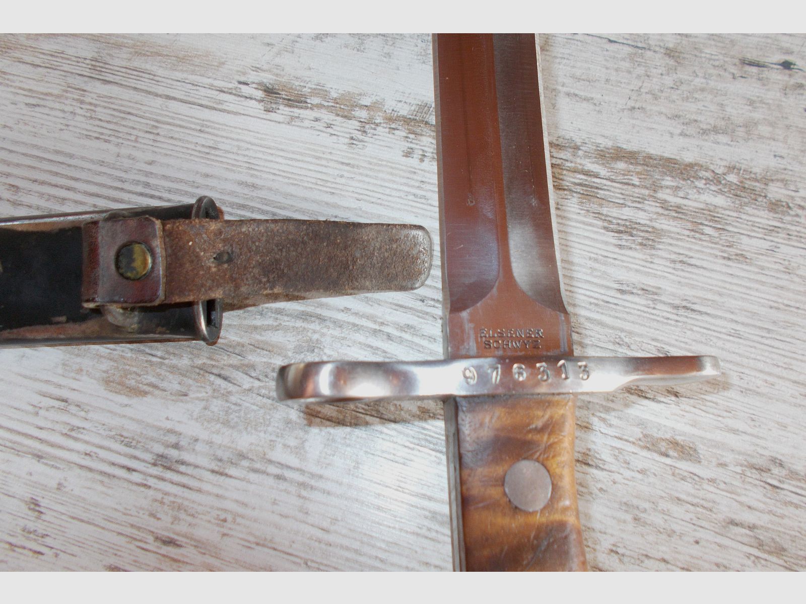 Szwajcarski bagnet M1918 ELSENER SCHWYZ