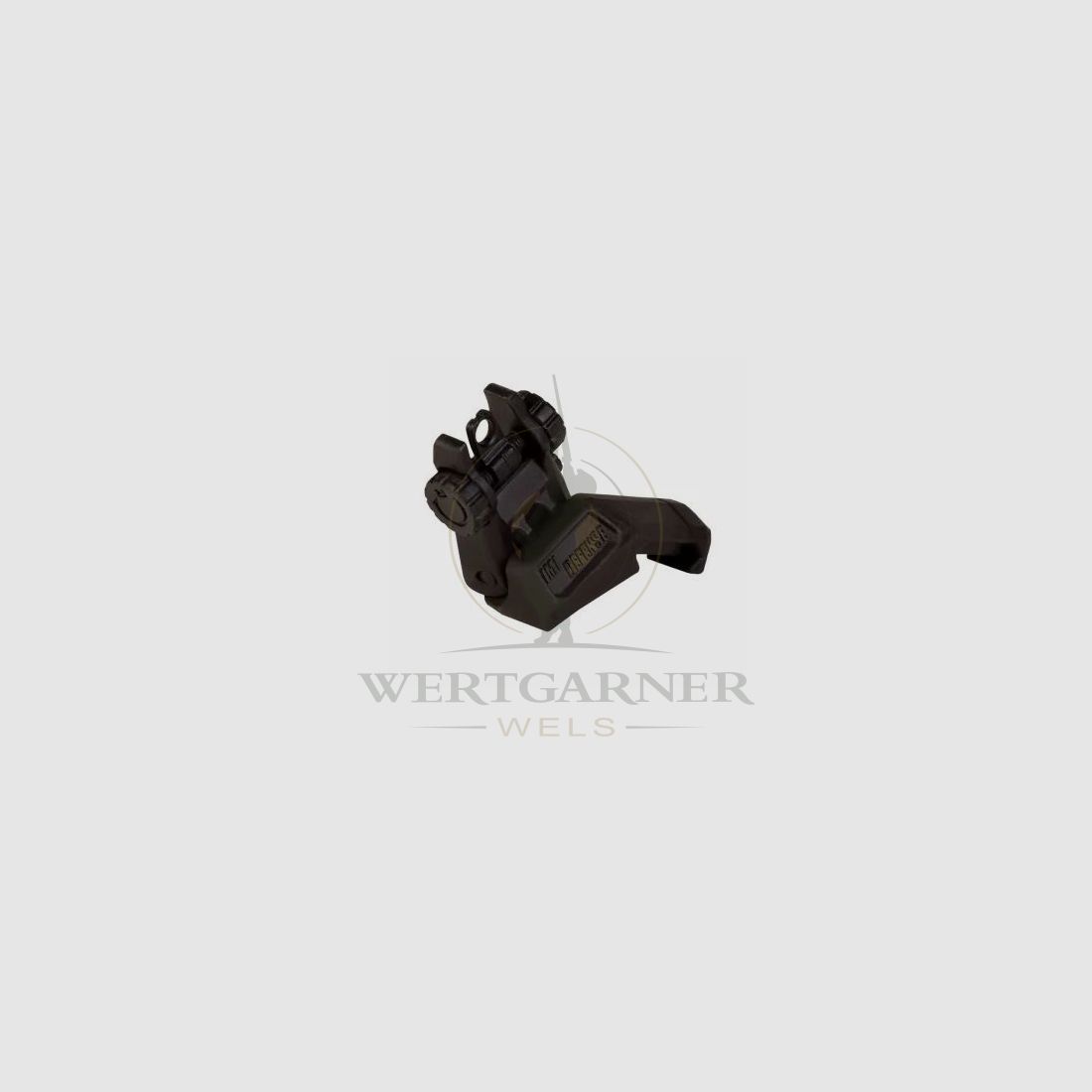 TRS Polymer Rear Flip Up Sight 45 Degrees Offset