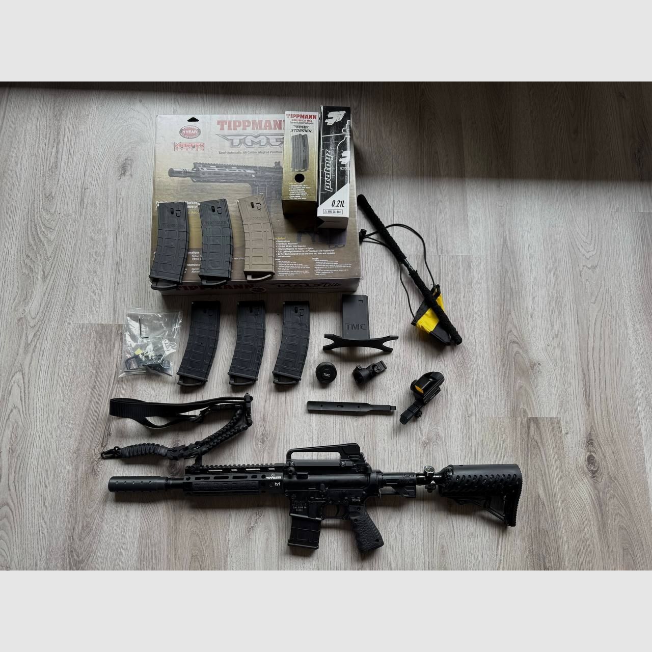 Tippmann TMC ELITE mit Zubehör 