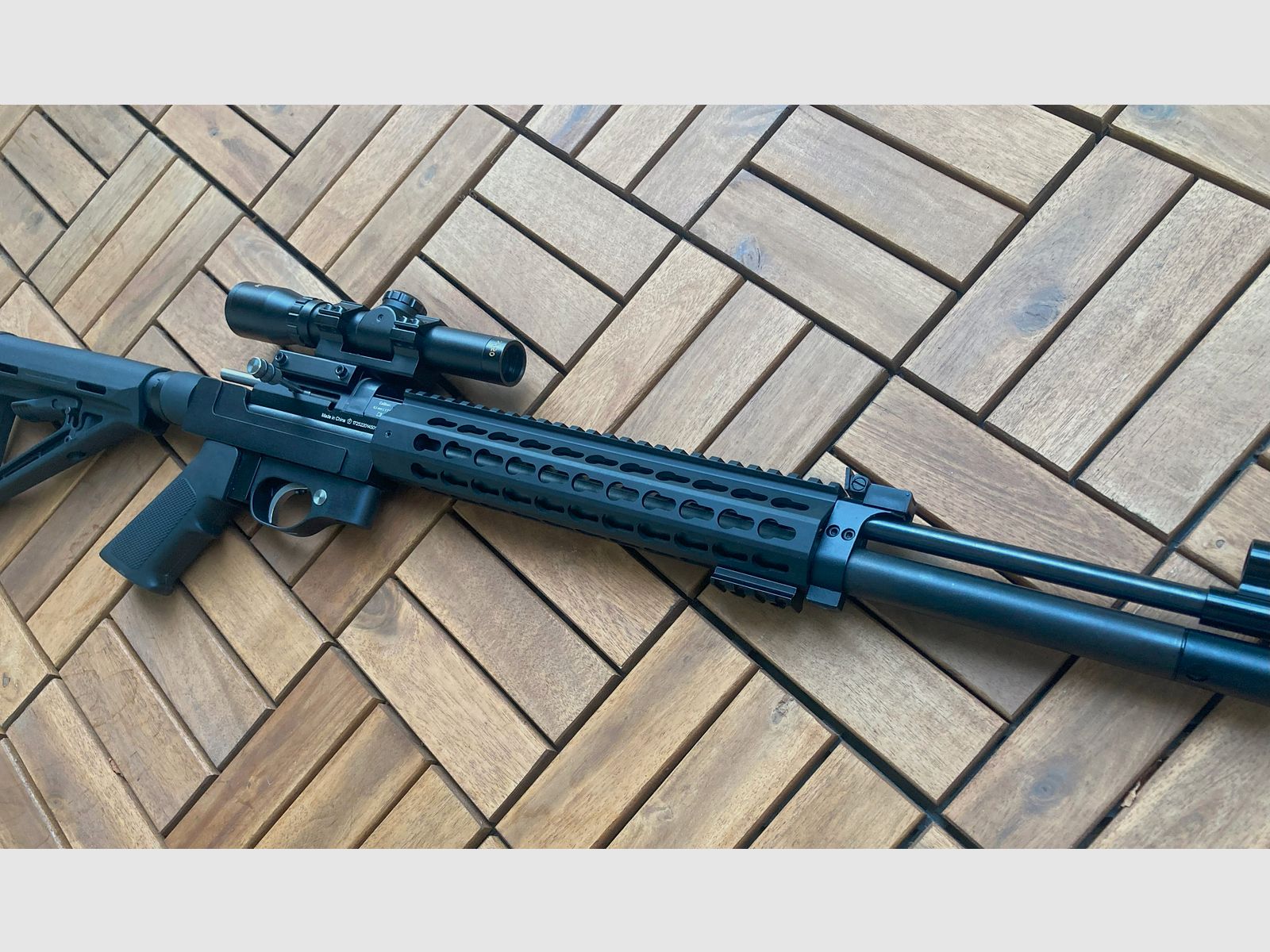 Diana Stormrider Luftgewehr Kaliber 4,5mm neuwertiger Umbau AR15 Stil