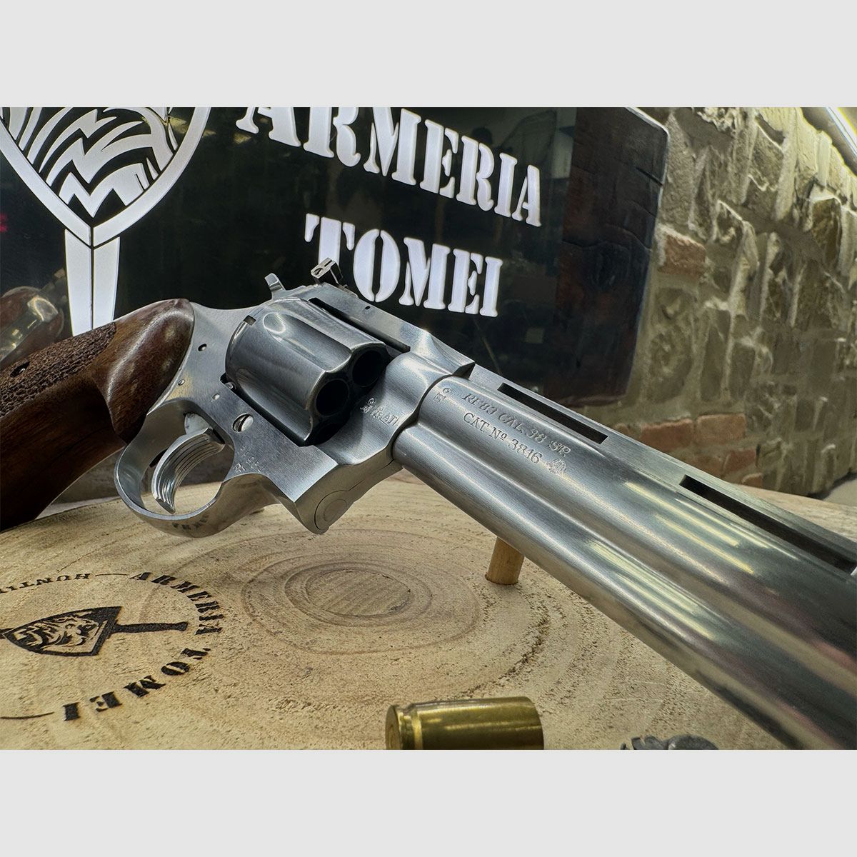 GEBRAUCHT – REVOLVER – FRANCHI MOD. RF83 | 6″ Kal. 38 SPECIAL, Bild 5 von 6