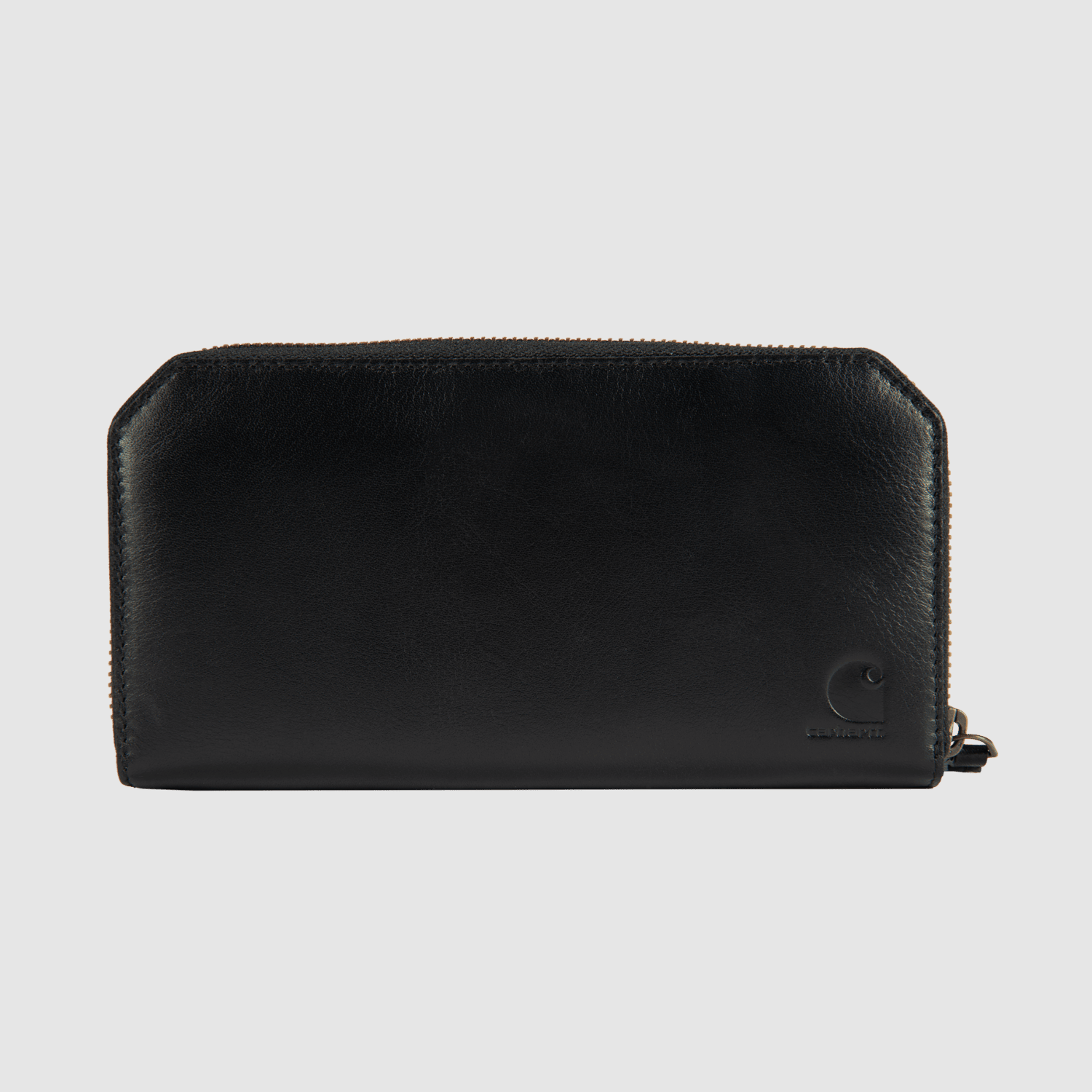 Carhartt Leather Clutch Wallet Women Black