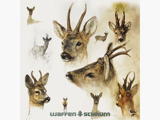 AKAH Serviette Rehbock Poortvliet