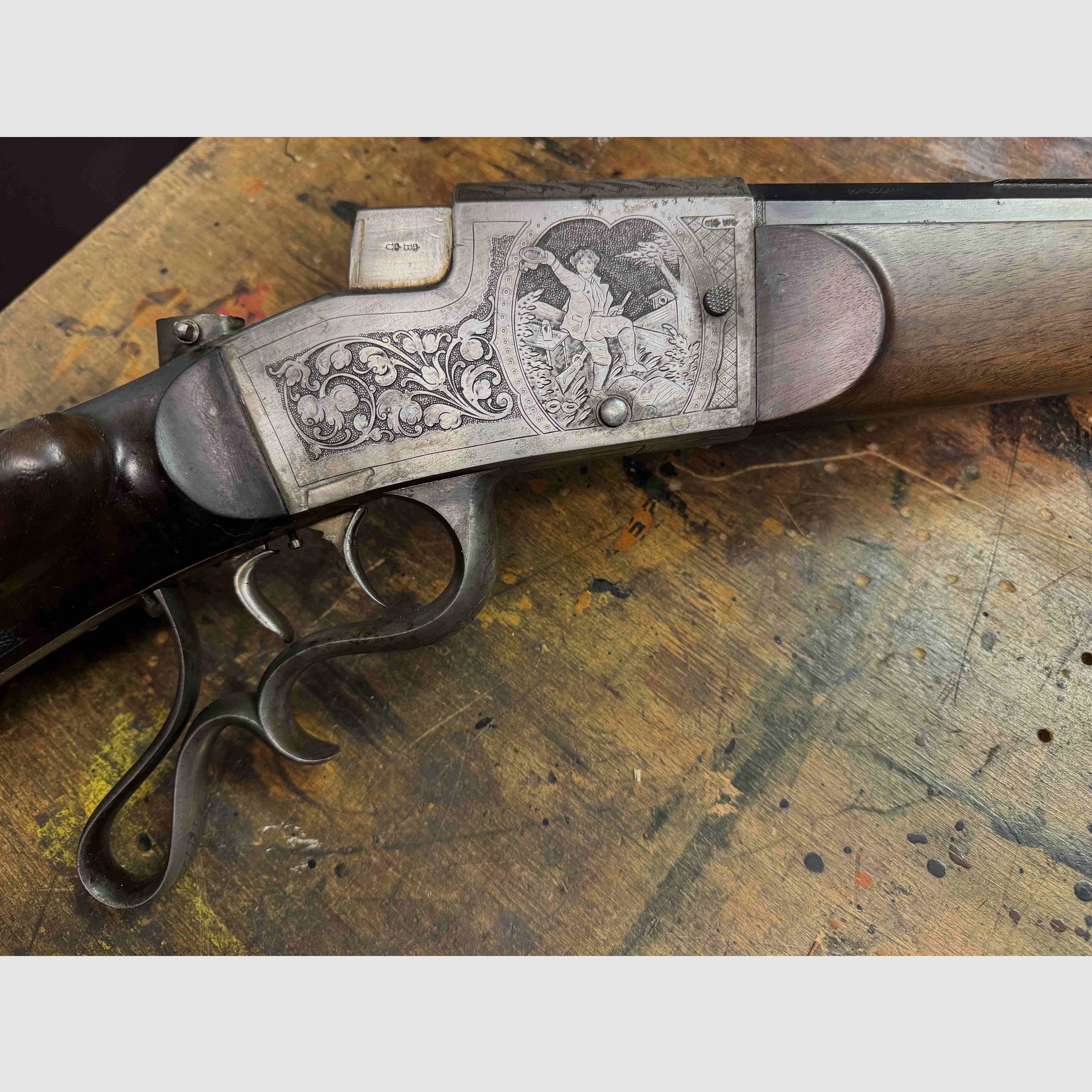 Feuerstutzen System Aydt 8,15x46R in hervorragendem Originalzustand