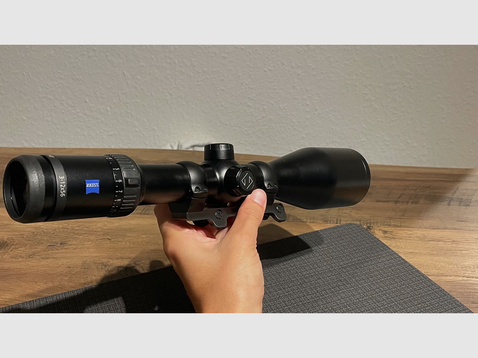 Zeiss Vicotry HT 3-12x56 + Blasermontage + Rusan MAR, Bild 7 von 8