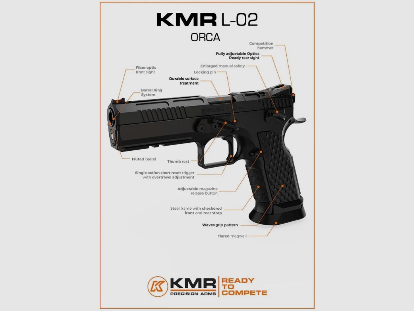 KMR L-02 ORCA OR / 9mm