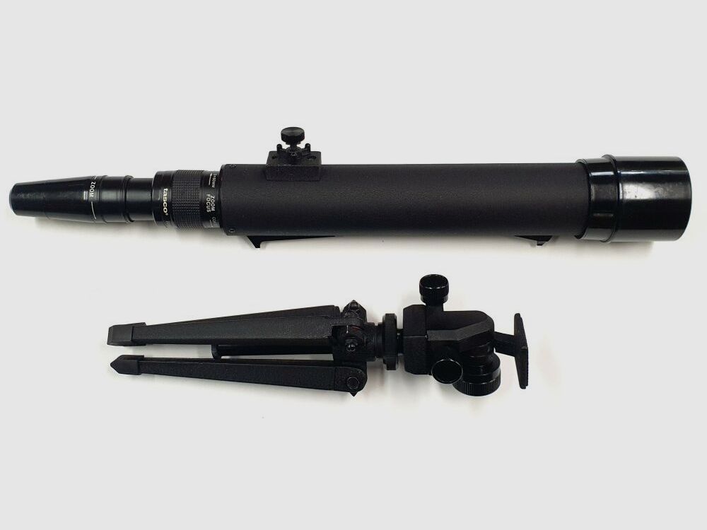 Tasco Spektiv 22EB 20x-60x, 60 Objektivdurchmesser mit Tripod/Stativ