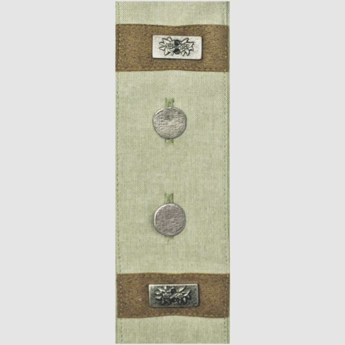 SKOGEN Chambray Hemd EXTRA LANGER Arm 69 cm lindgrün