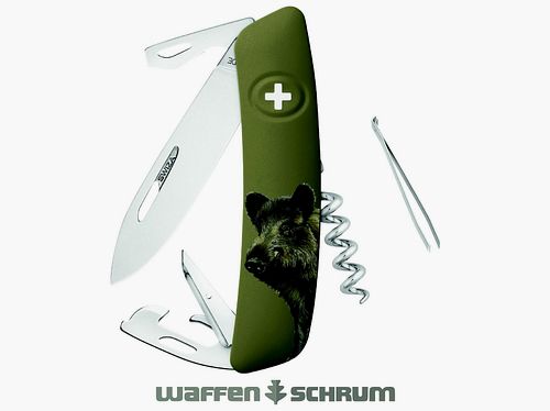 Swiza Klappmesser D05 Wildschwein Klingensperre Klingenlänge: 7,5cm - Stahl 440