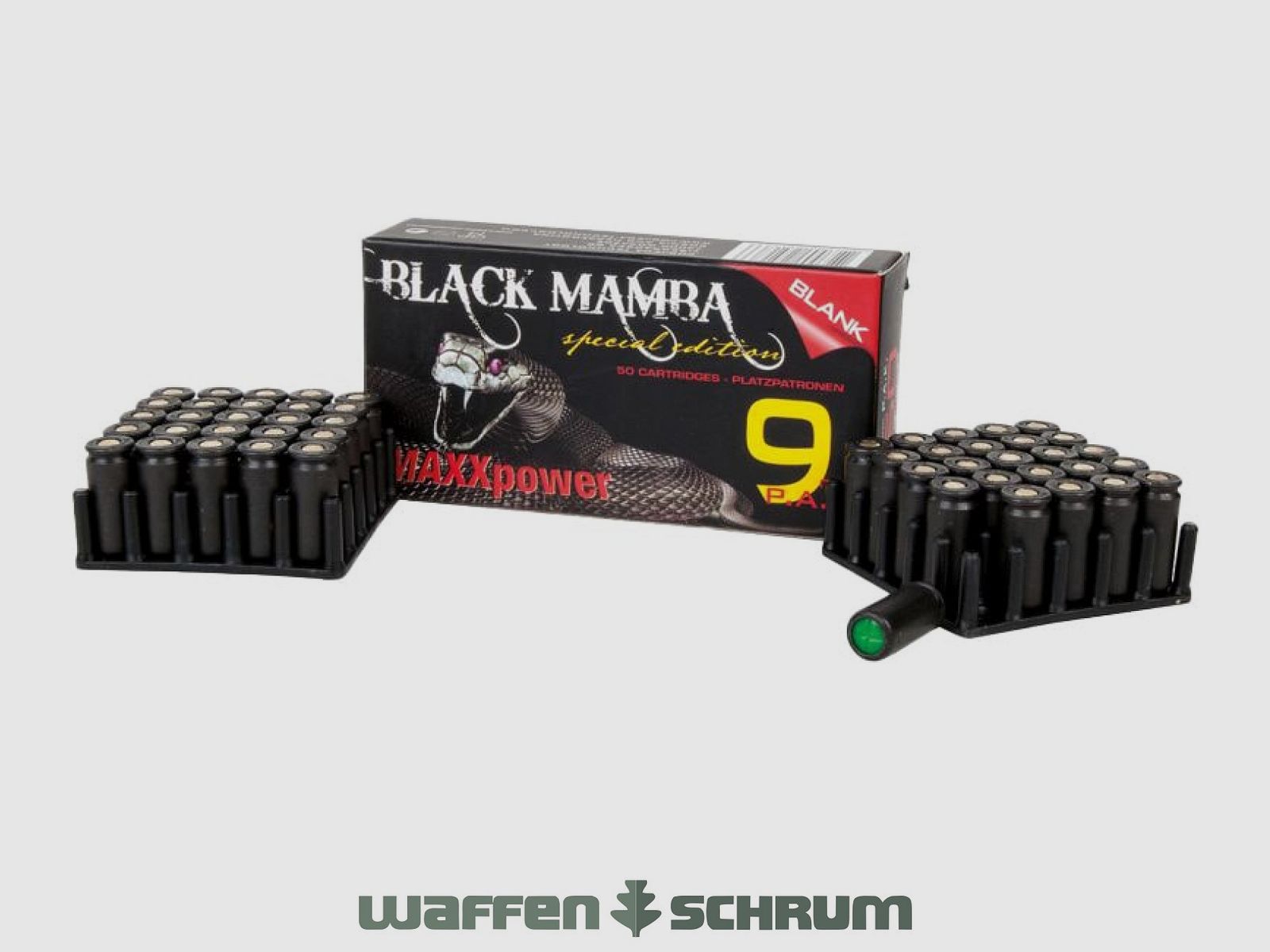 Black Mamba knalpatroon 9mm P.A.K.