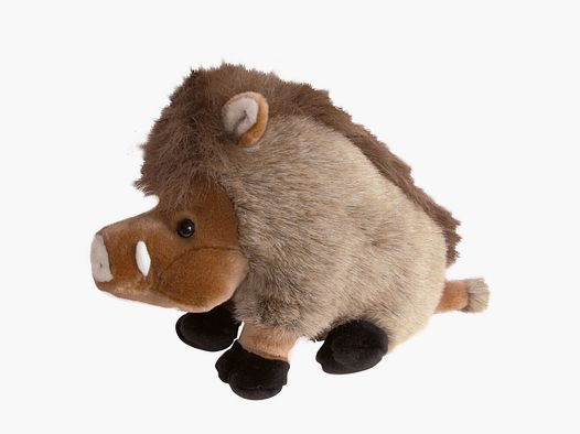 AKAH Wildschwein Willi aus Plüsch 25 cm hoch