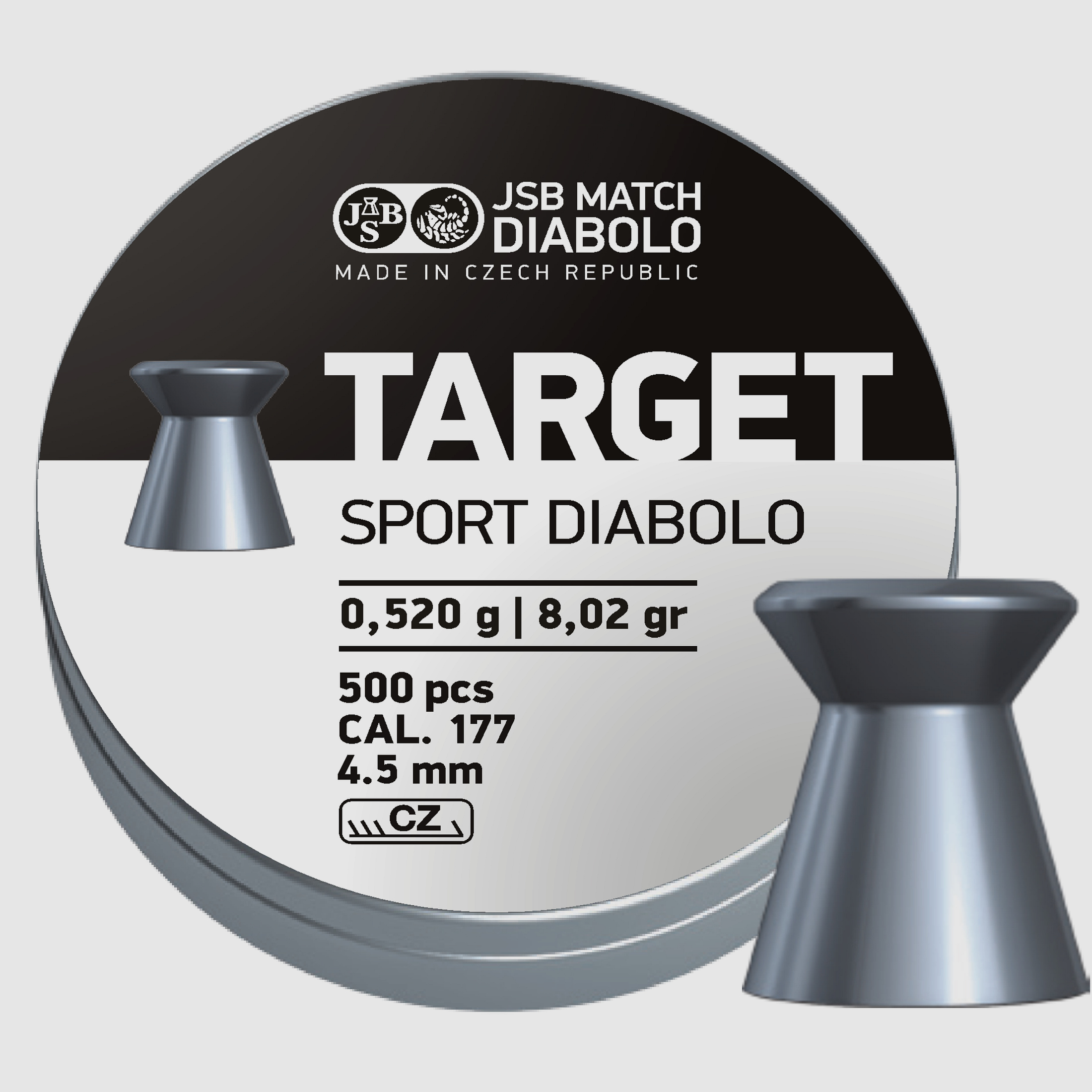 JSB Target Sport, Kal. 4,5mm, 0,52g