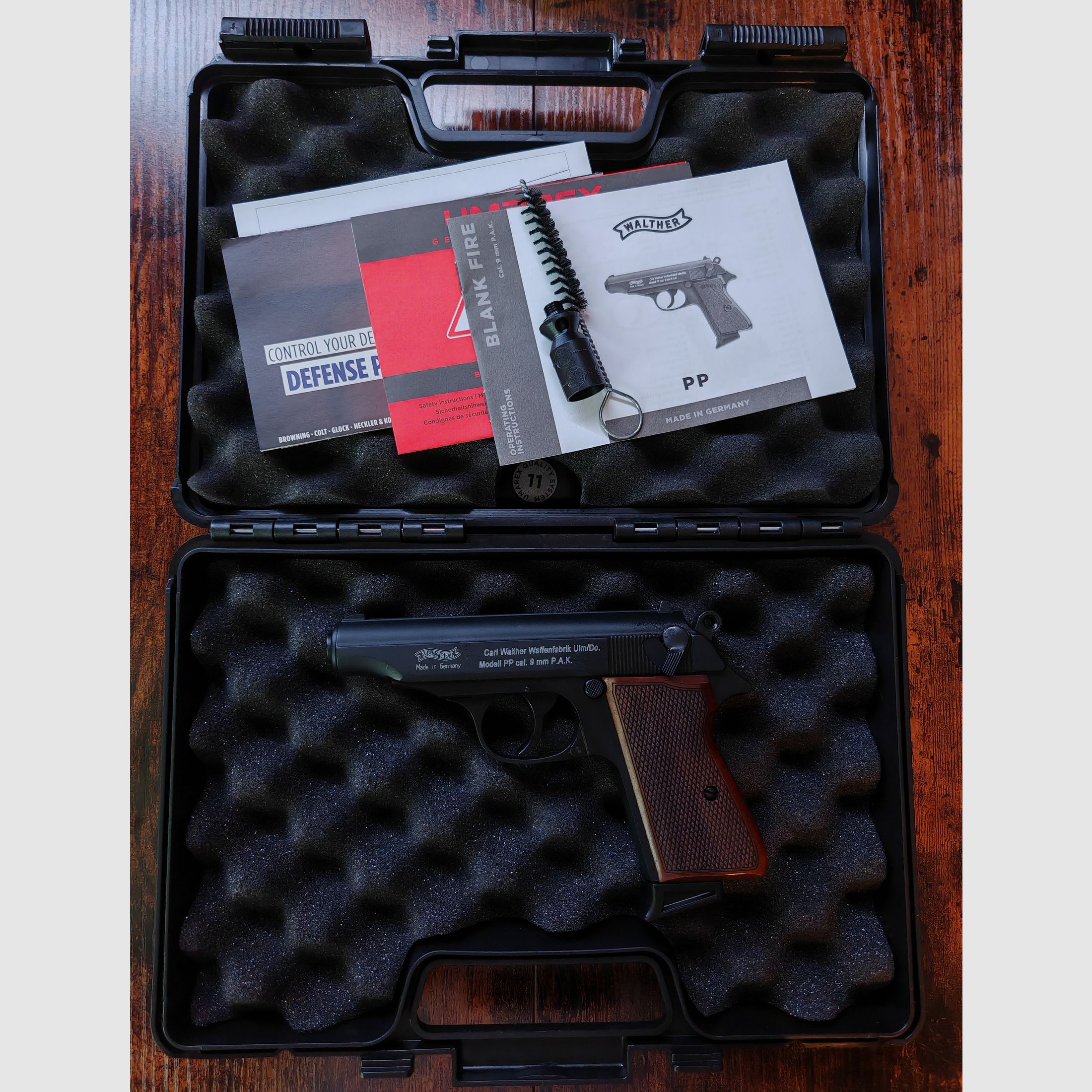 Walther PP cal. 9 mm P. A.K. 