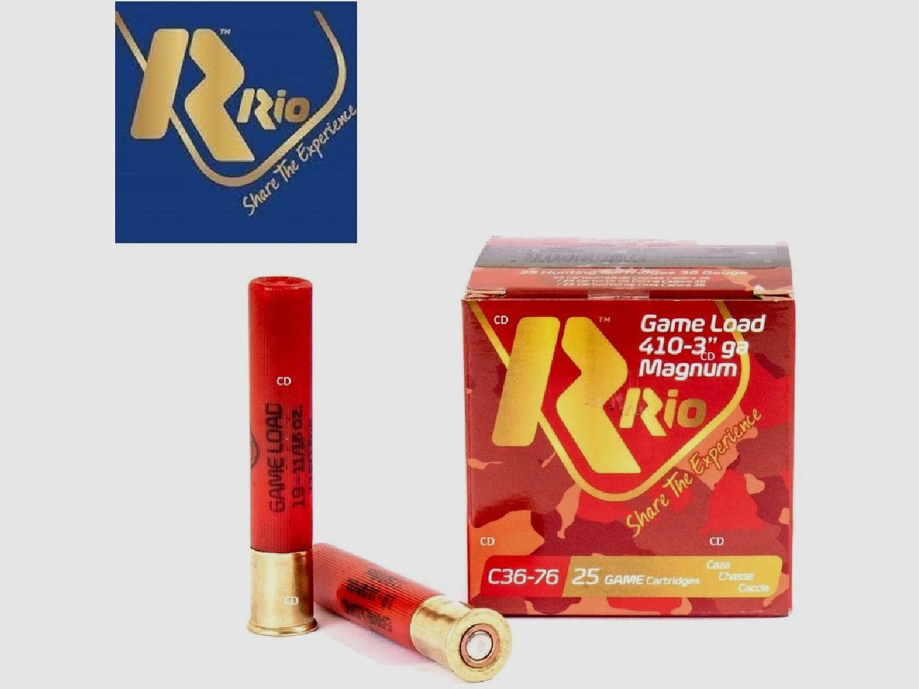 RIO PATRONEN KUGELN 410 PB 8