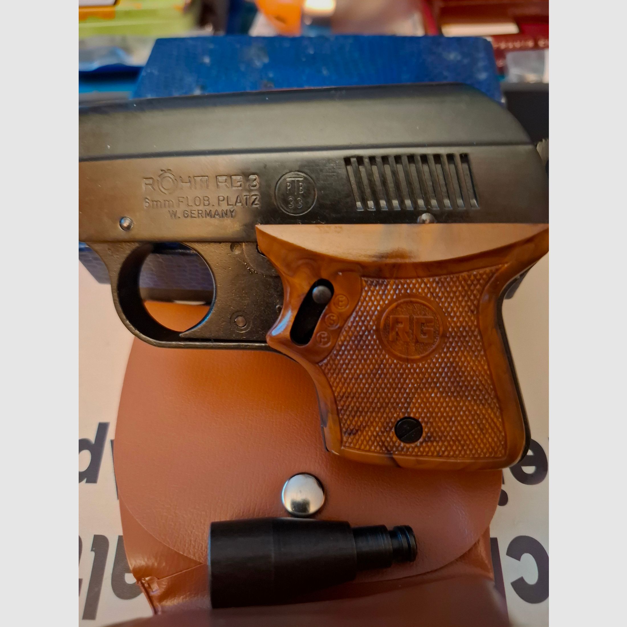 Röhm Rg 3  PTB 33  6mm Flobert  "VERY GOOD