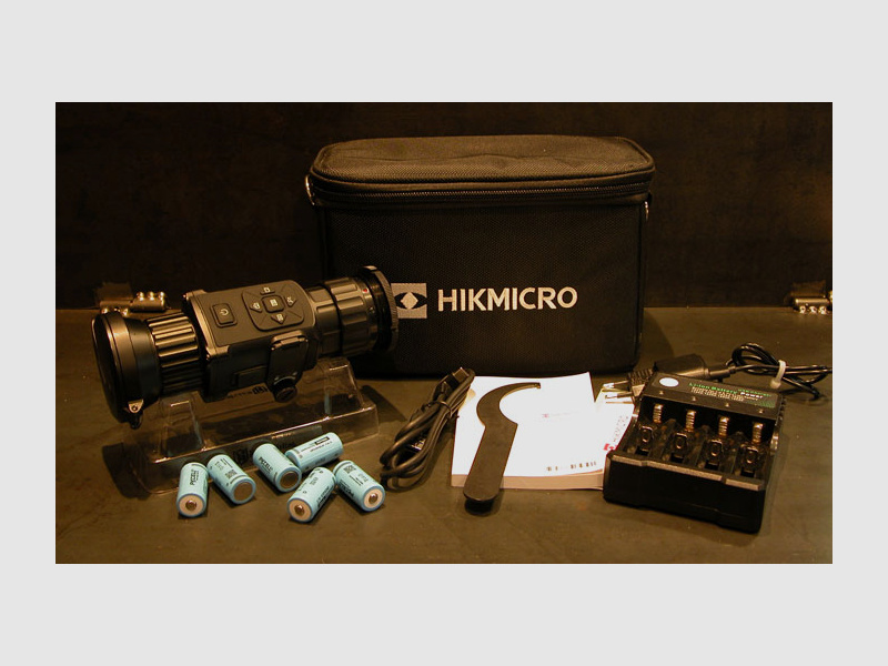 Vorführer: HIKMICRO THUNDER PRO TQ50C Set mit Akkus u Ladegerät