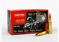 NORMA .308 Winchester TACTICAL, FMJ 147 grs
