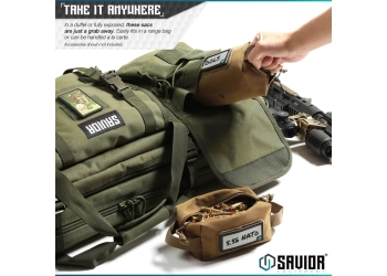 Savior – Petite sacoche à munitions – Loose Sac Mini – Soft Ammo Carrier 4-pack – Noire – SP-MINIAMST-4P-BK, image 4 sur 6