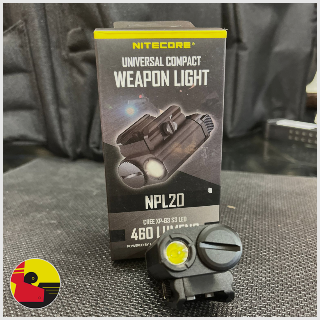 Nitecore – NPL20 Torche LED pour Pistolet 460 Lumens, image 2 sur 3