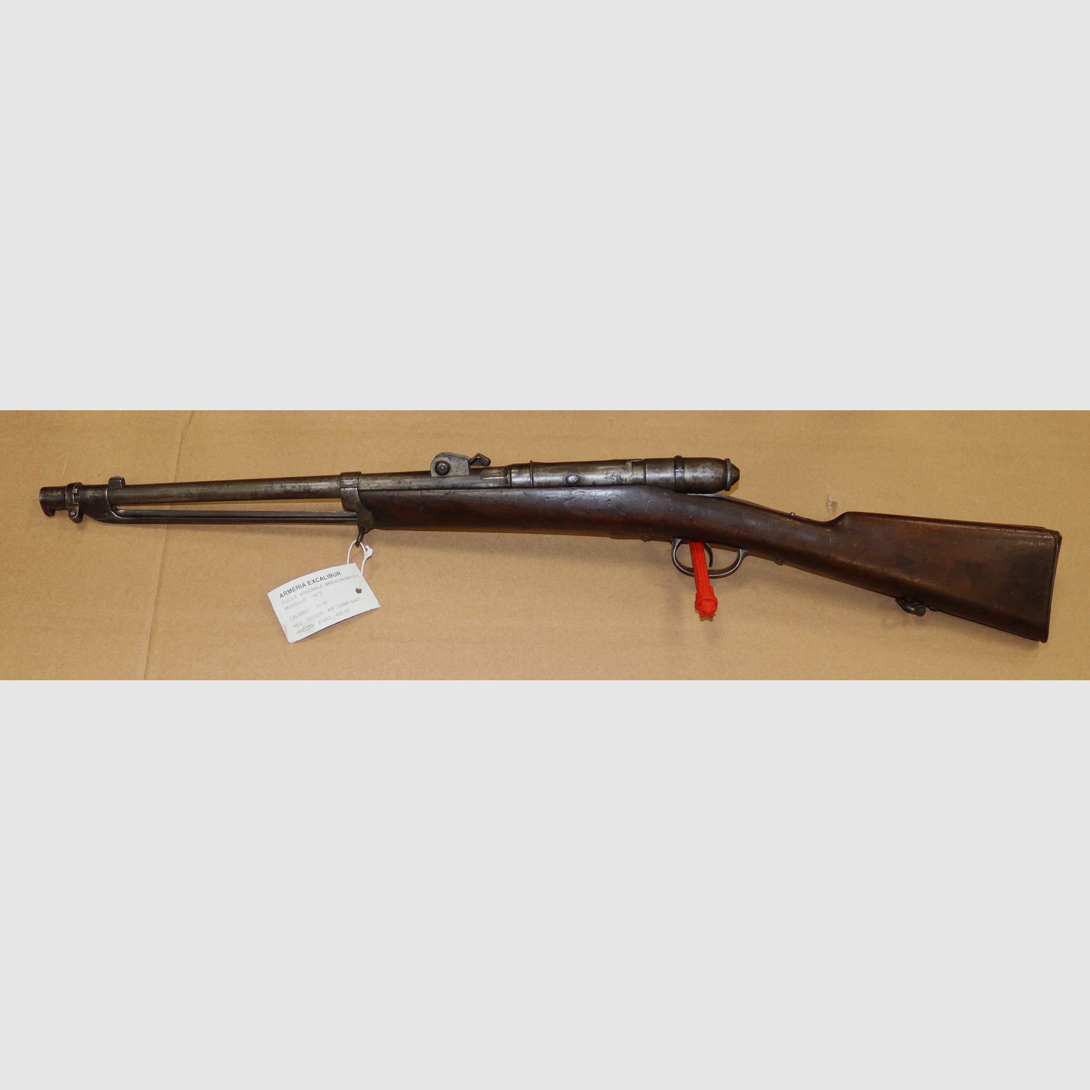 Rifle Arsenale Bresciano Model 1873 Vetterli Caliber 10.40, image 1 of 10