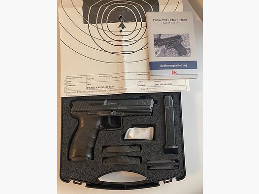 Heckler & Koch, P30L, caliber .40 S&W