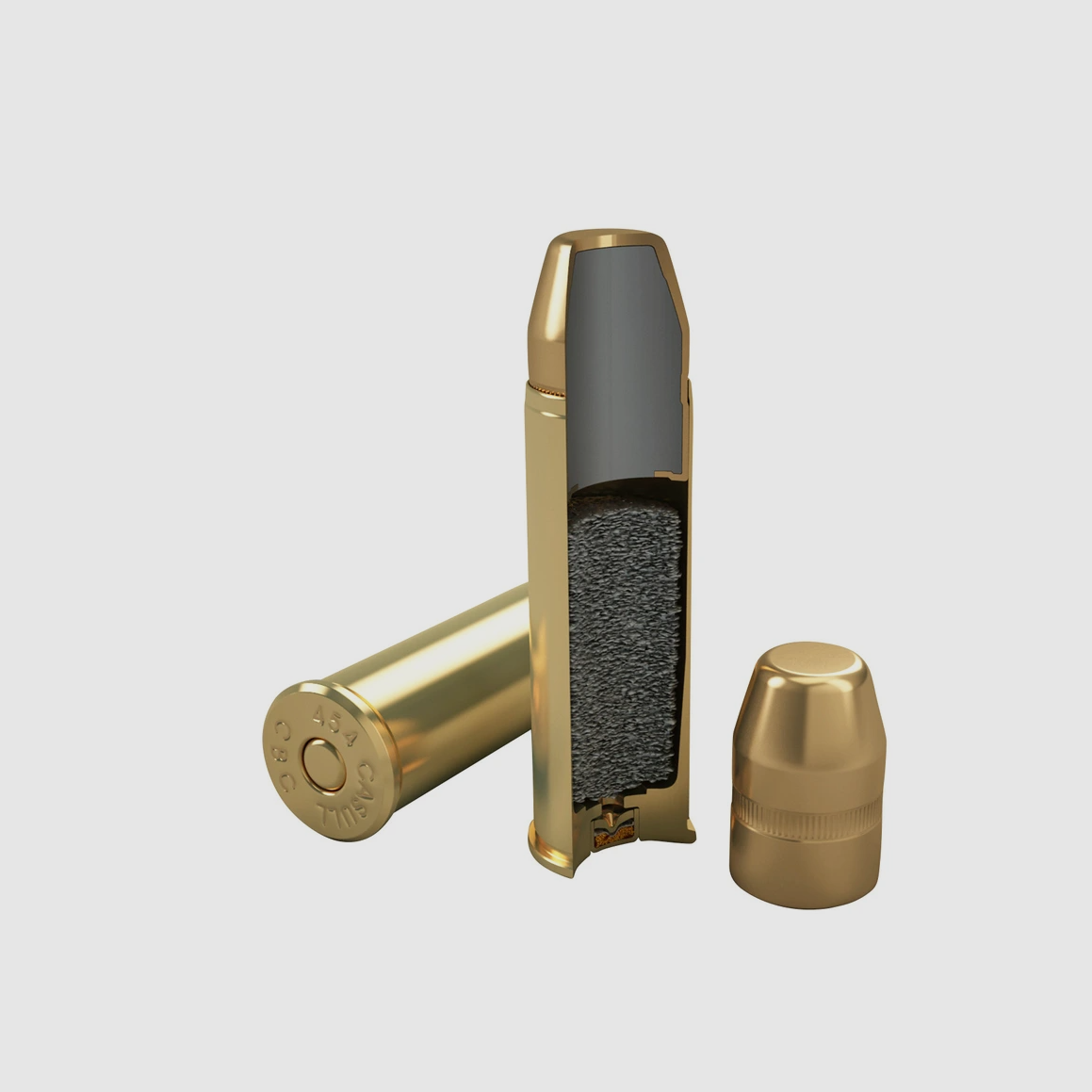 Magtech – .454Casull FMJ 260 grs. 20Stk., Bild 3 von 3