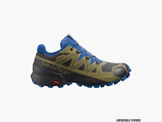SALOMON – MAN – SPEEDCROSS 5 GTX Zwart/Groen Mos/Luchtduiker