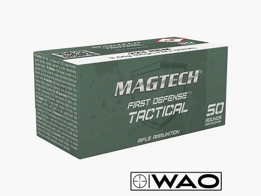 Magtech .223 Rem. FMJ 3,6g/55grs. Táctico *1000 disparos*