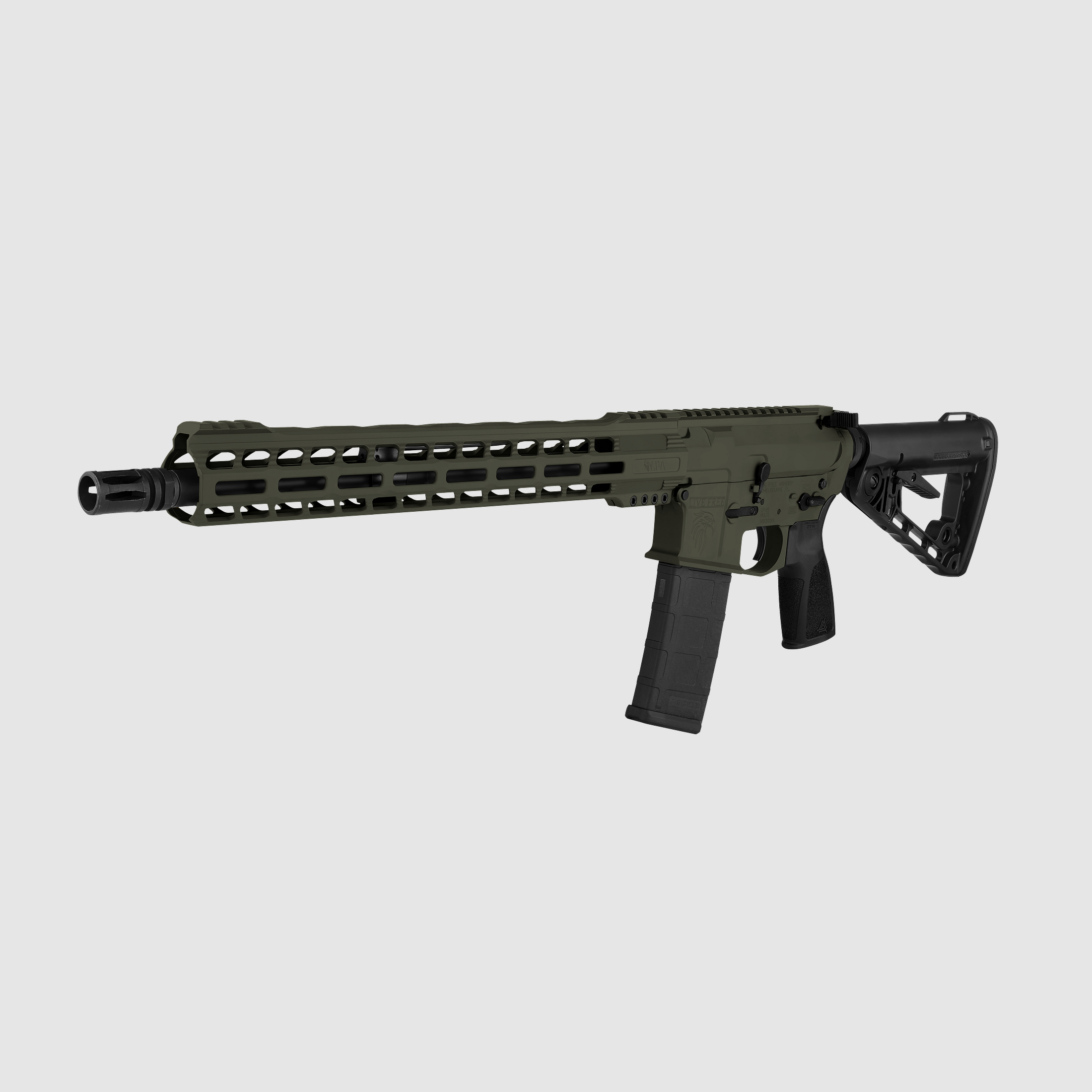 Karabiner LFA LEO Green 14,5" 223Rem, Bild 3 von 4
