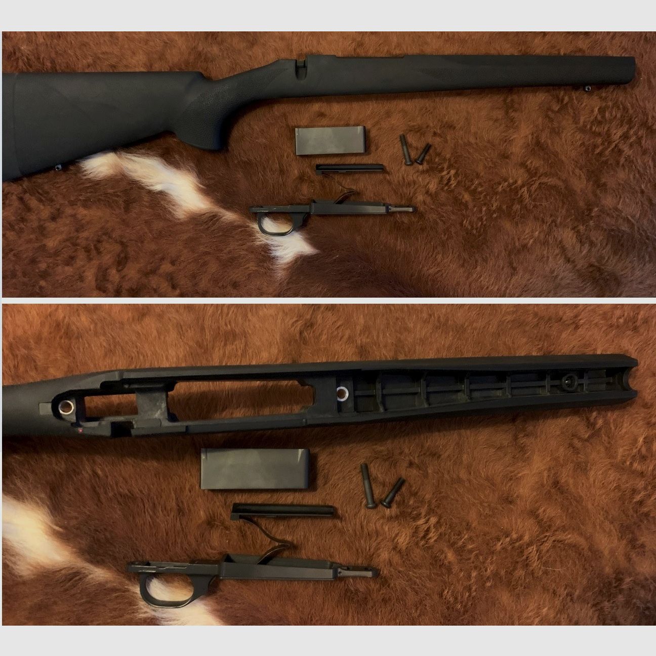 HOWA 1500 stock avec kit de conversion magazine pour chasse et sport