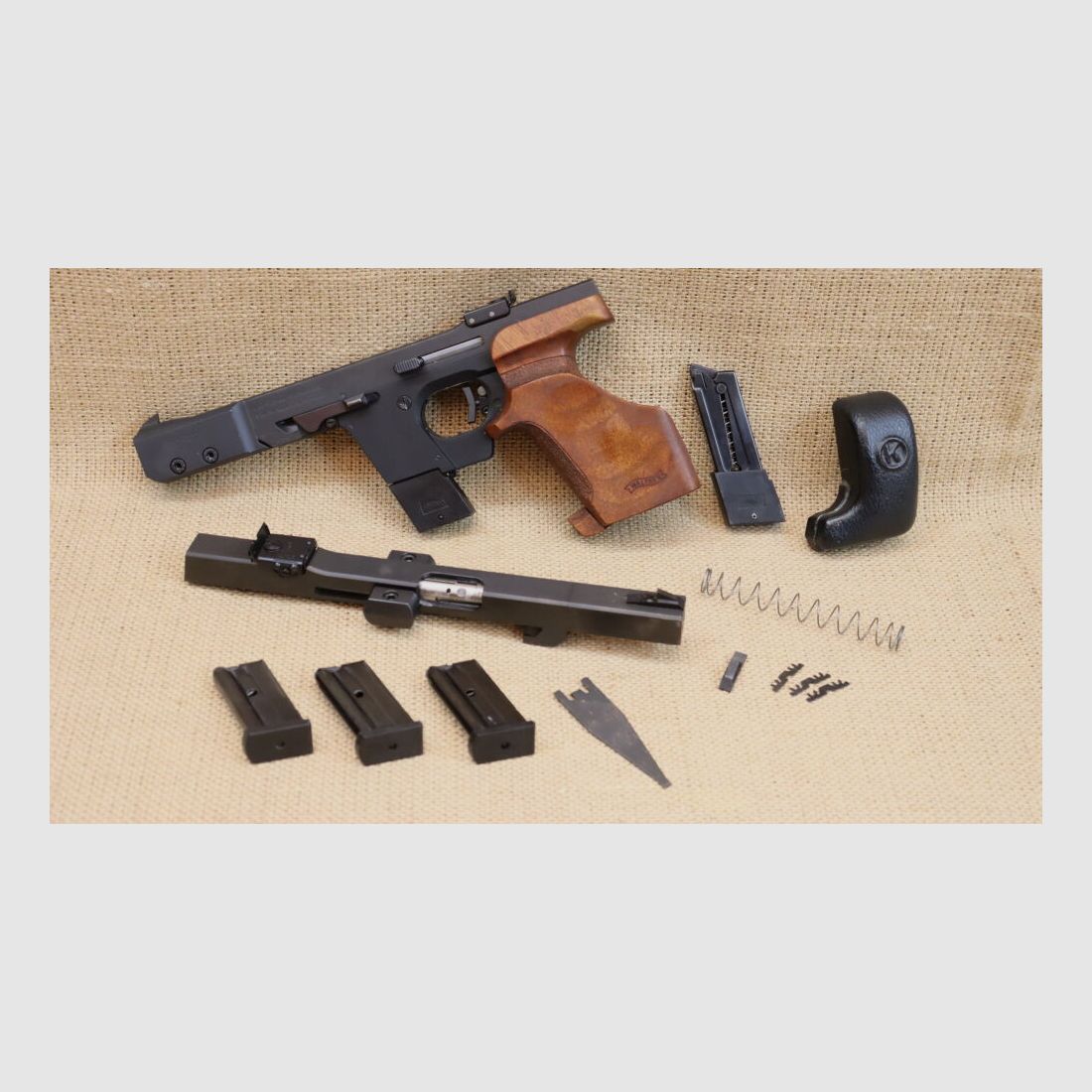 Walther GSP, Kal. .32, inkl. Wechselsystem Kal. .22lr