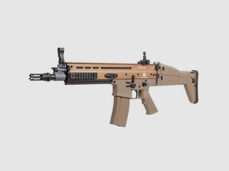 GSG FN Scar L TAN Metall/Nylon-Fiber Softair Gewehr