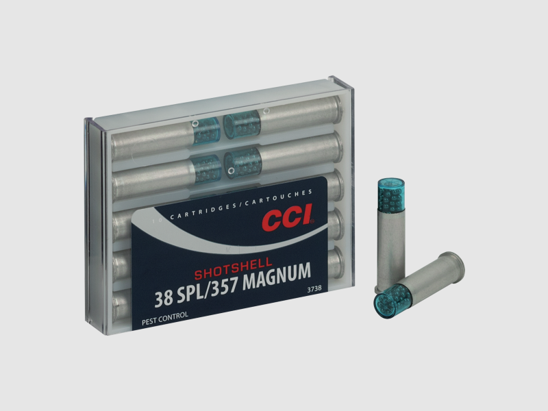 CCI Schrotmunition .357 Mag. 6,5g Shotshell 2,00mm