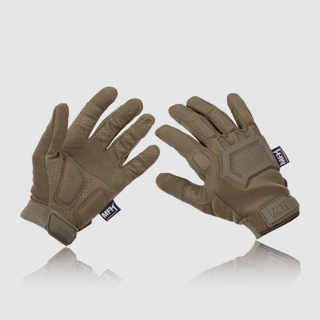 MFH Taktische Handschuhe Action Tan Gr. XL