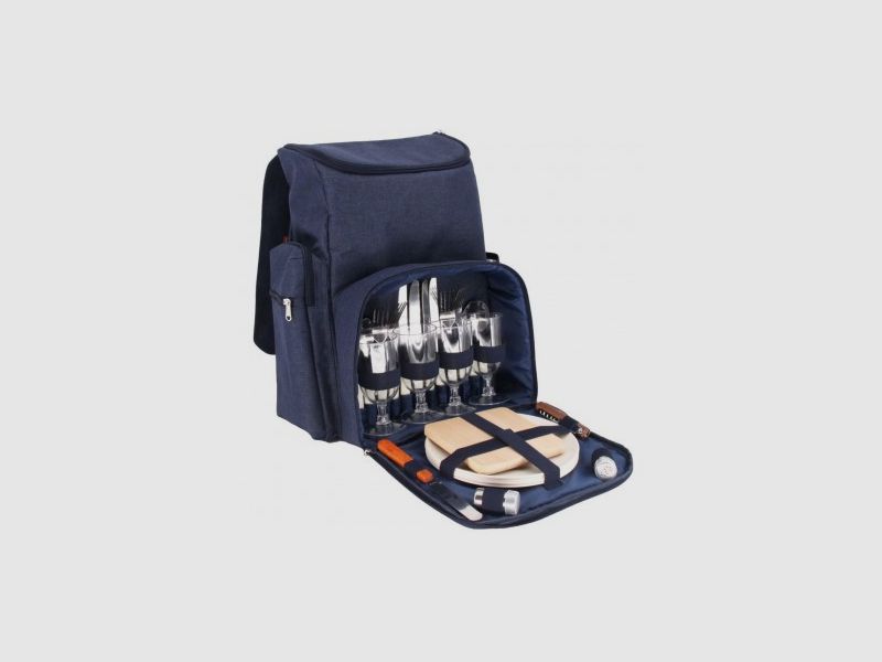SAC A DOS PIQUE-NIQUE ESCAPADE BLEU 4 PERSONNES