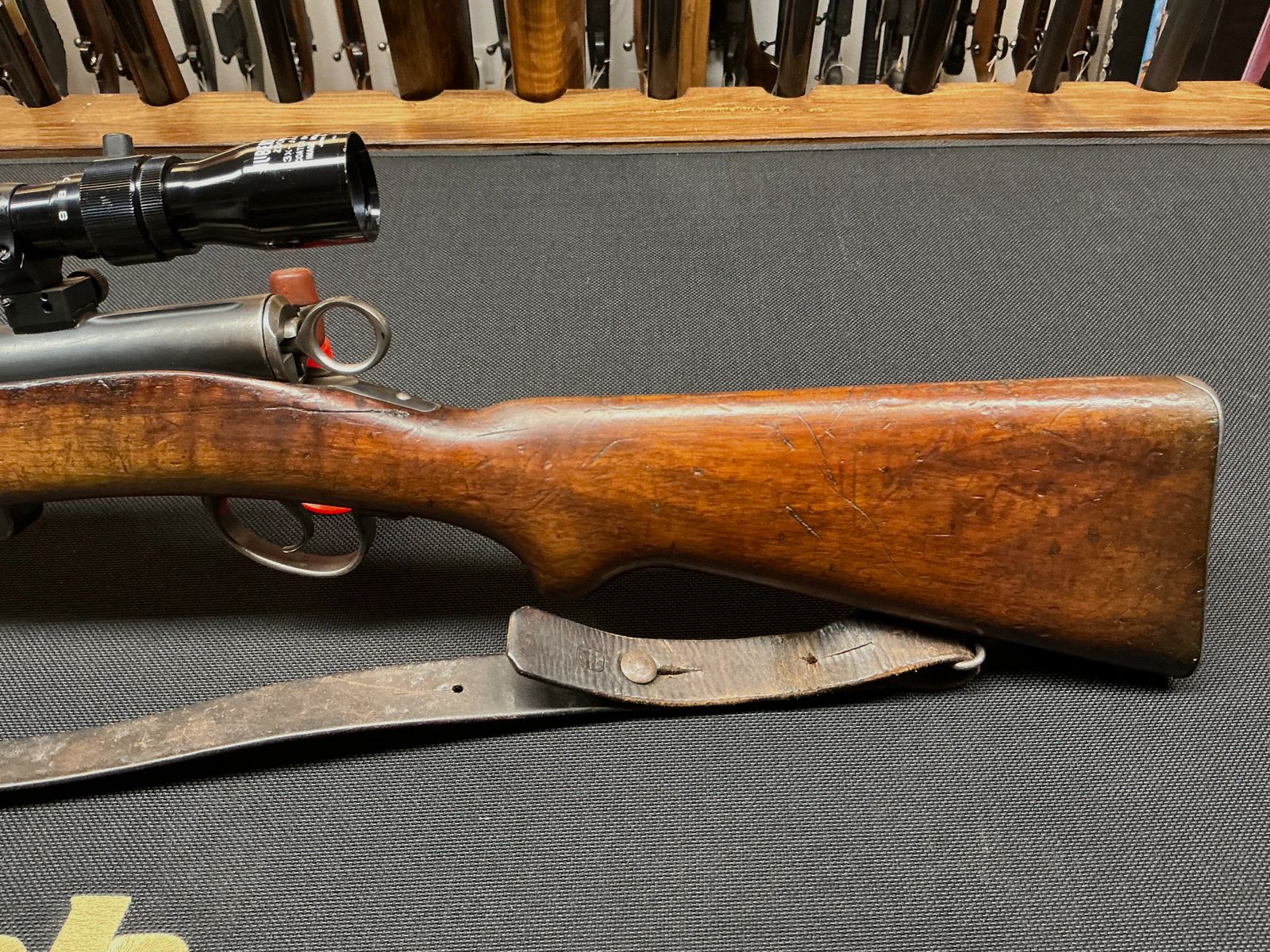 Zwitsers Karabijn K31 – kaliber 7,5 mm – met richtkijker en vaste montage Art.-Nr.:2667, afbeelding 9 van 13