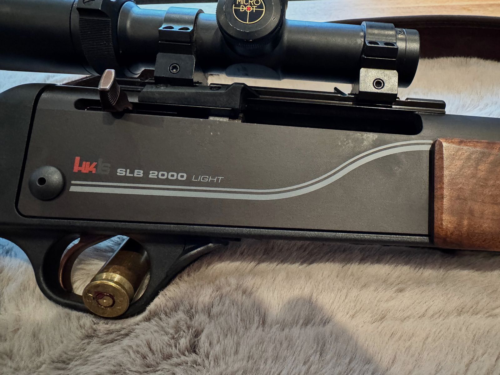 Heckler & Koch SLB 2000 Light — 9,3×62 — inkl. MicroDot 1,4-4,5x24, 3 Magazine und Munition