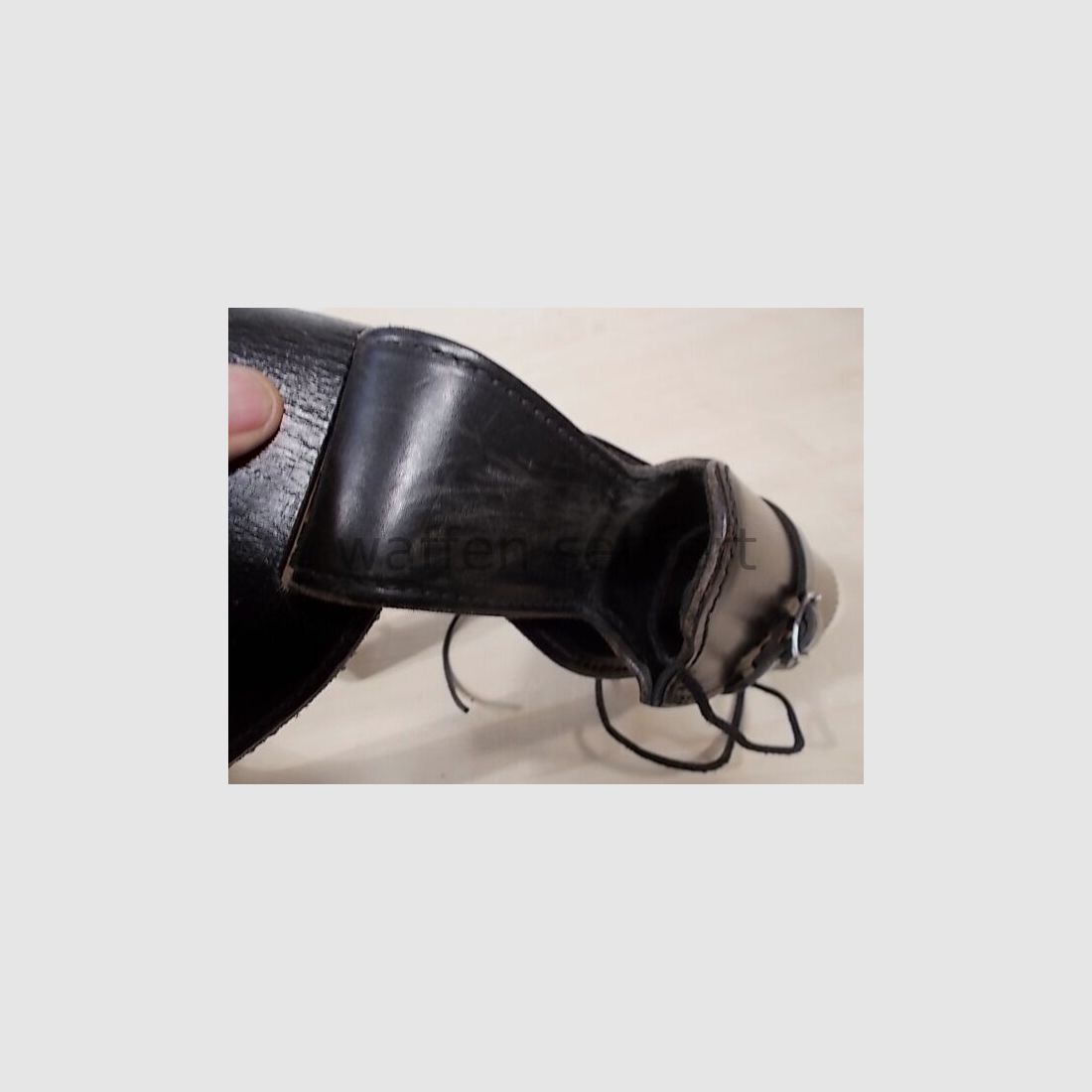Bucheimer Westerngürtel + Holster für 6" Western-Revolver