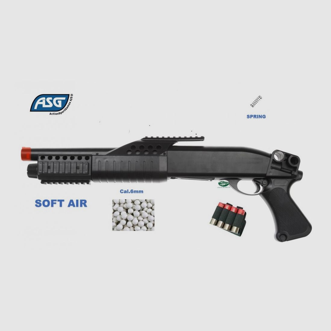 ASG Franchi Pump Action Airsoft Spring cal. 6mm