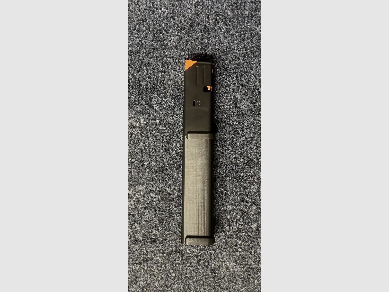 Extensión de agarre AR9 Tipo COLT SMG Magazine Duramag - Hera Oberland Arms