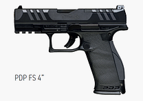 Pistola Walther PDP de tamaño completo 4 pulgadas 9mm Luger