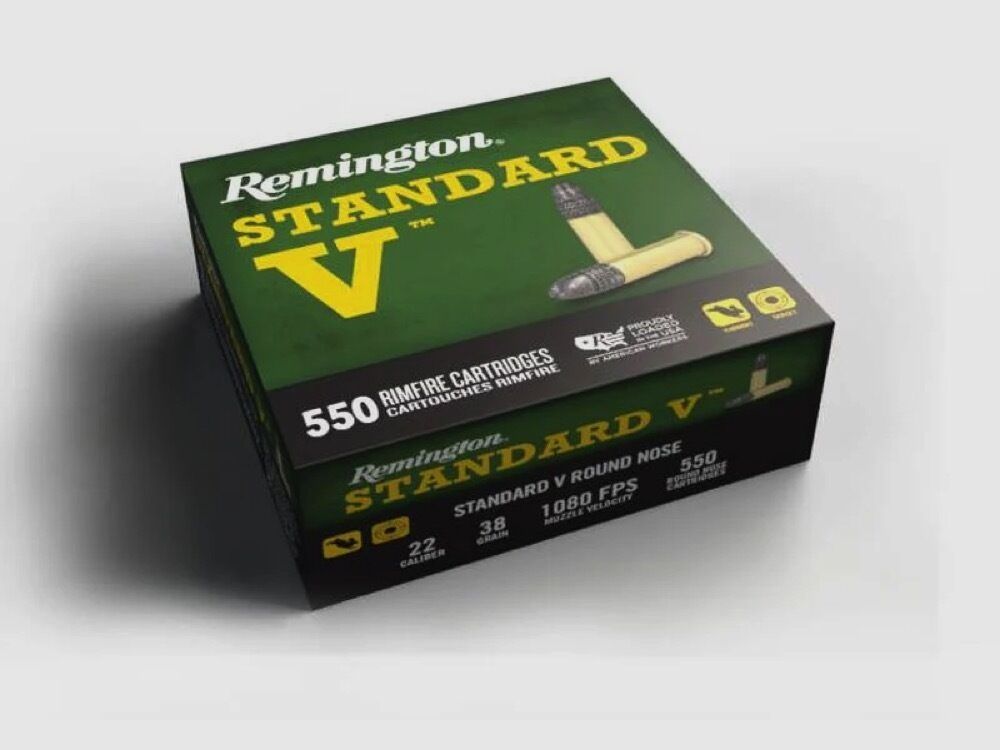 Remington SV LRN 38grs 550St .22lr