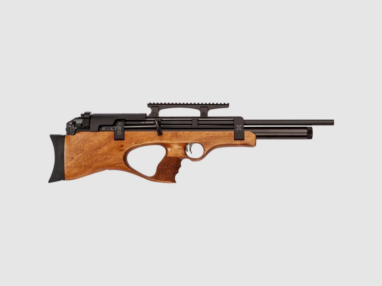 Steyr Luftgewehr PRO X Kaliber 5,5 mm - schwarze Kartusche
