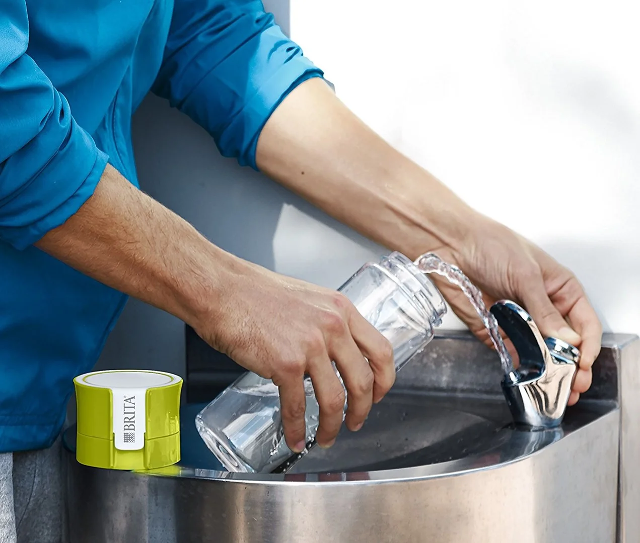 Butelka filtrująca Brita Vital Fill&Go 0,6l limonkowy, zdjęcie 10 z 20