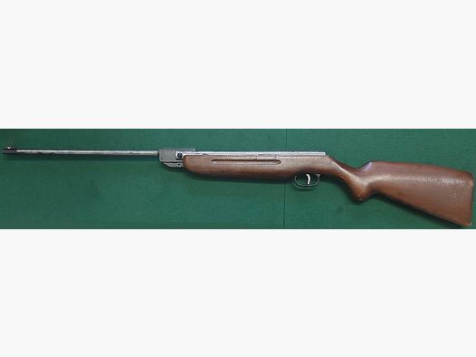 DEFEKT! HW 50 Luftgewehr Kal. 4,5mm Schaft defekt Lauf vorne/hinten verstopft für Bastler!